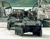 Military Hovercraft - the LCAC with the United States Navy